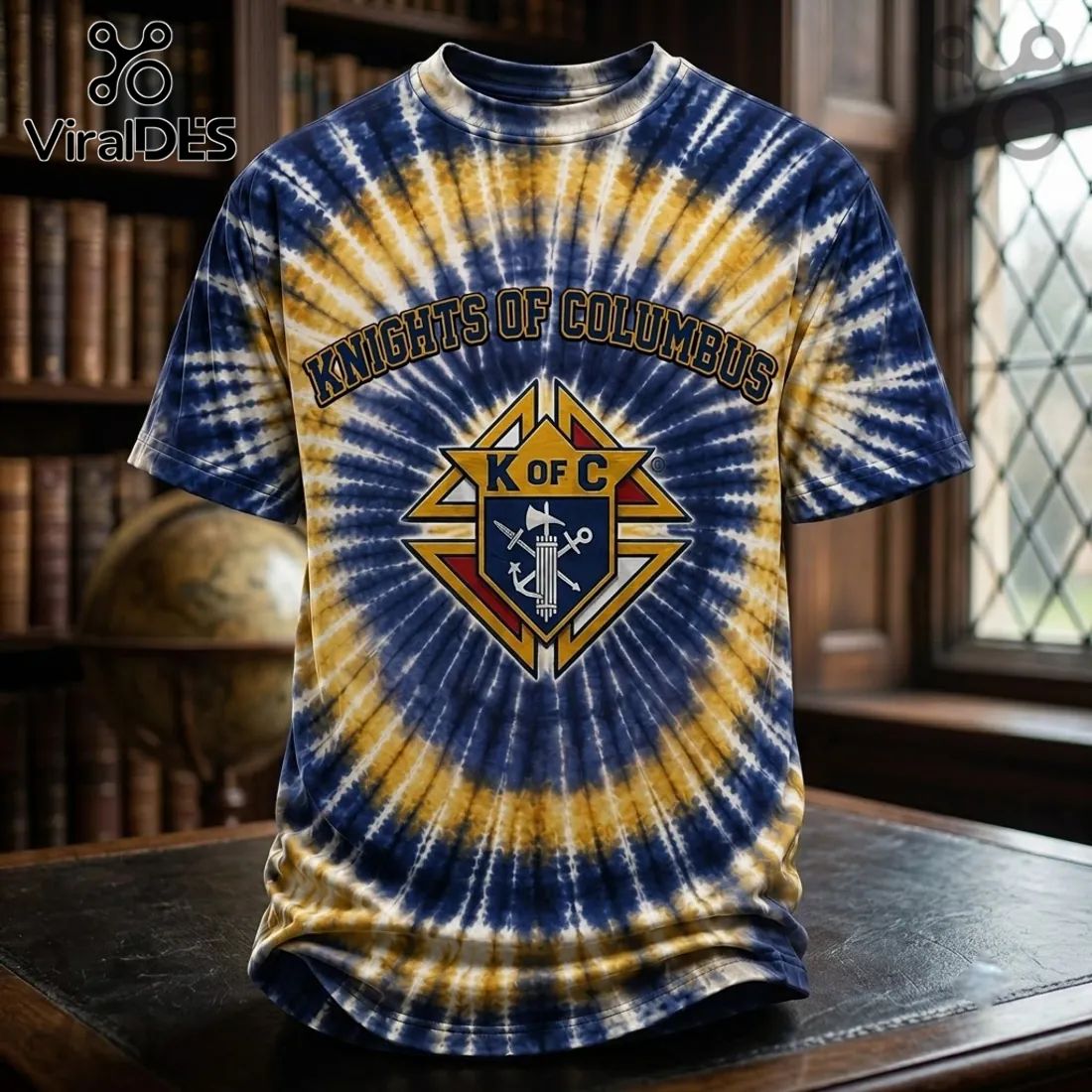 Knights of Columbus Premium Tie Dye T-Shirt
