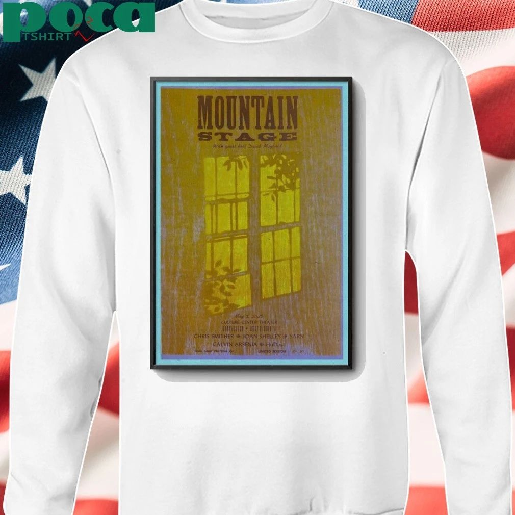 Poster Mountain Stage May 3 2026 Culture Center Theater LIMITED shirt