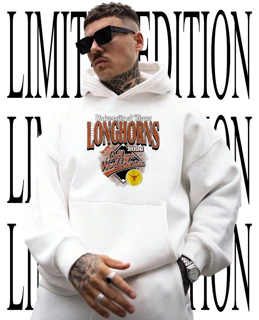 NCAA University of Texas Longhorns Softball Women’s College World Series 2026 hoodie