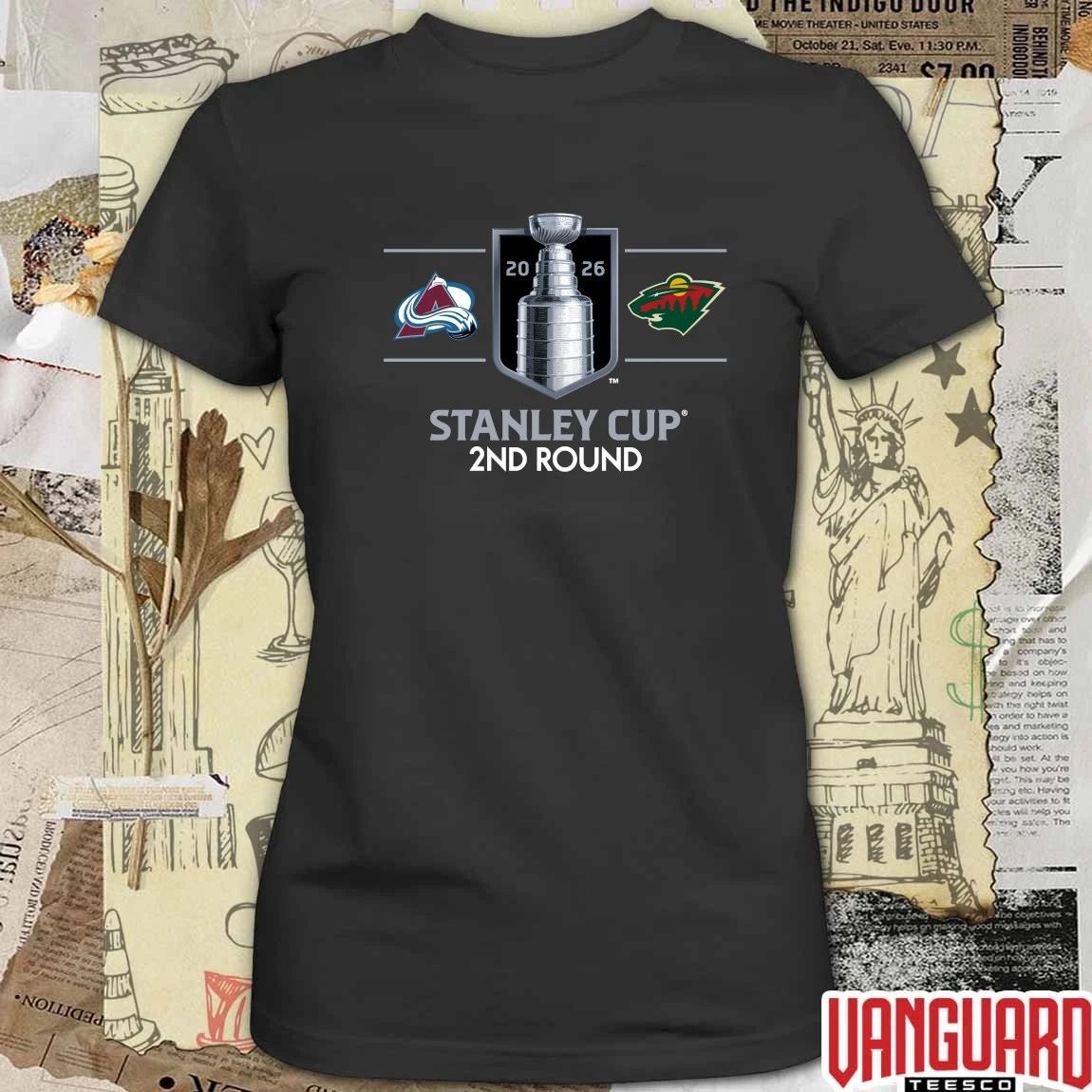 Colorado Avalanche vs Minnesota Wild 2026 NHL Stanley Cup 2ND Round t-shirt