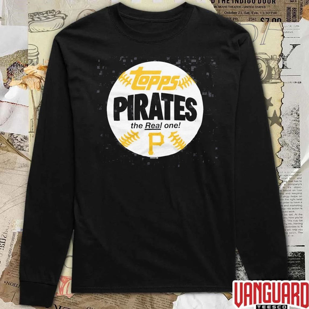 Pittsburgh Pirates MLB 2026 x Topps Baseball The Real One t-shirt