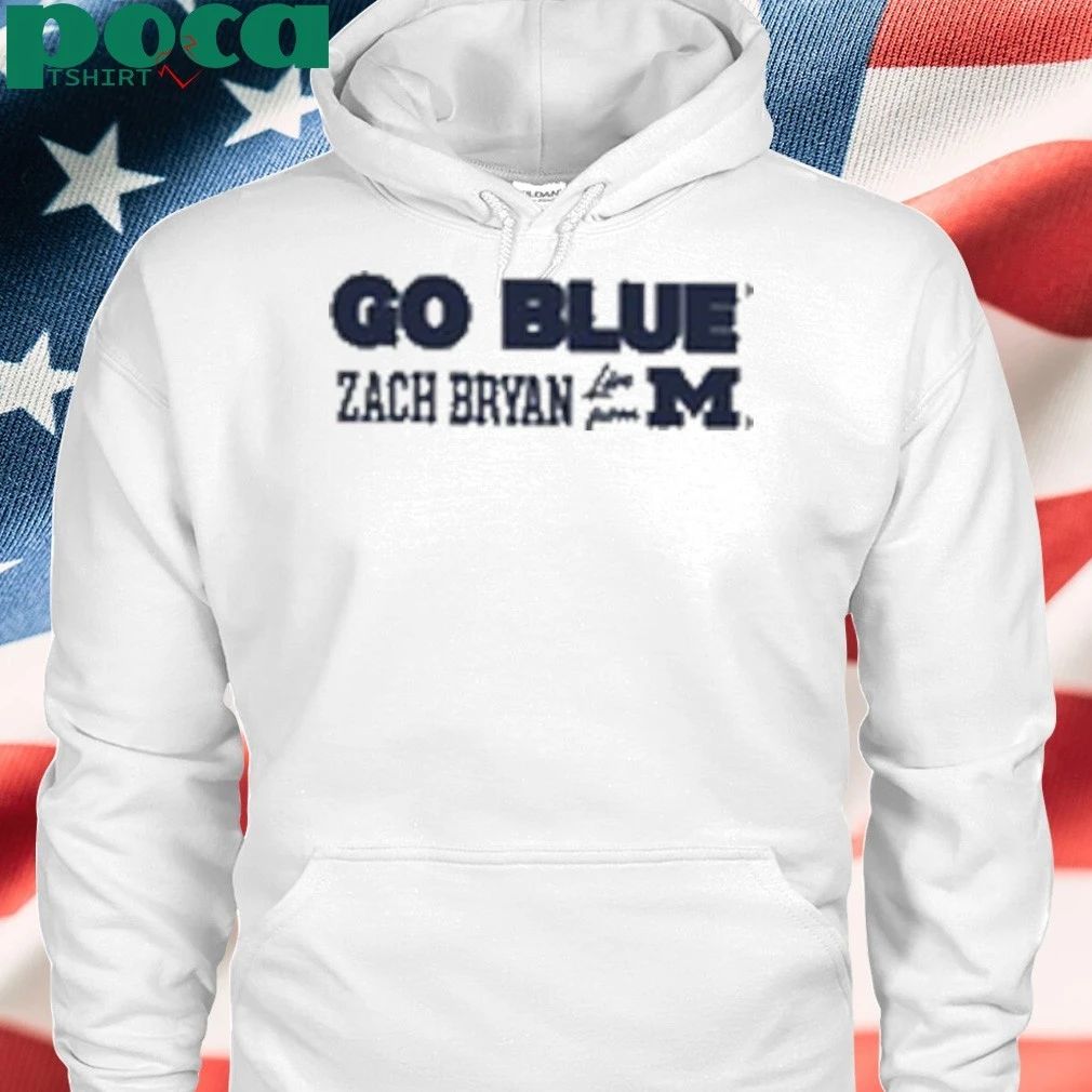 Go Blue Zach Bryan Live at Michigan 2025 shirt