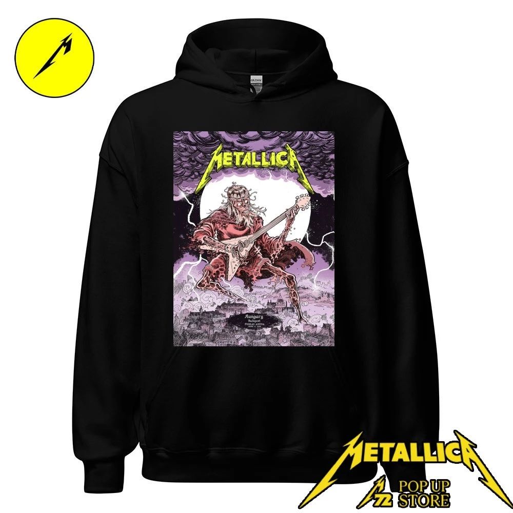 Metallica M72 Budapest Night 1 T-Shirt – June 11 Puskás Aréna, Hungary