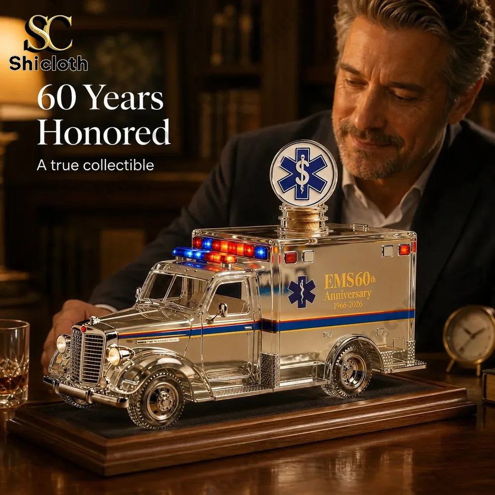 EMS 60th Anniversary 1966-2026 Ambulance Bottle