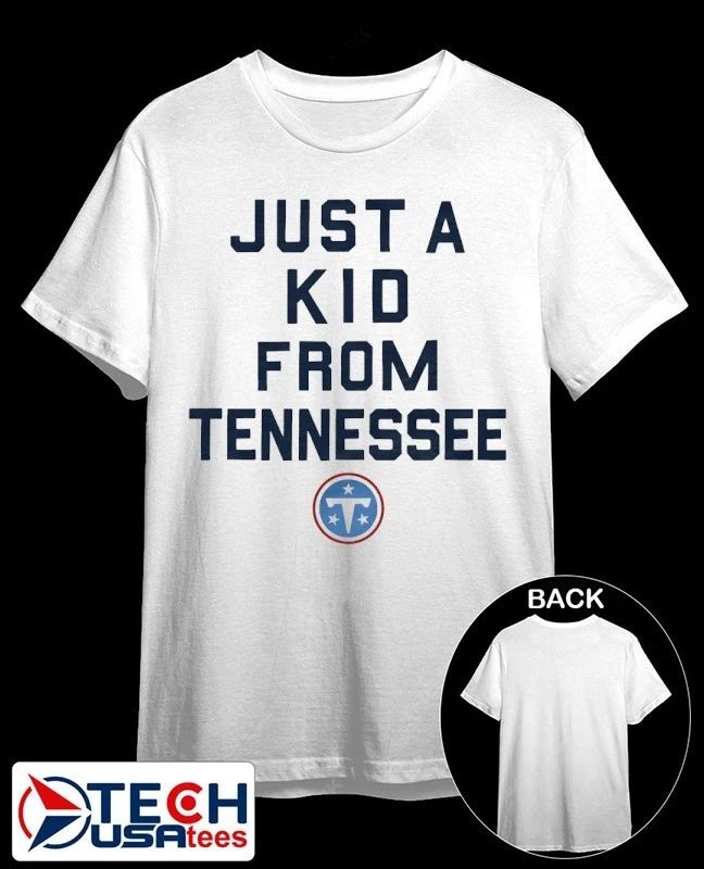 Just a kid from Tennessee Titans shirt
