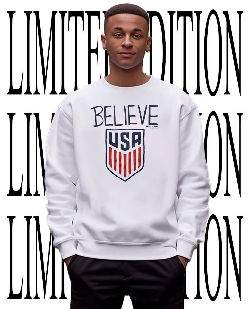 Ted Lasso Believe x USA Crest shirt