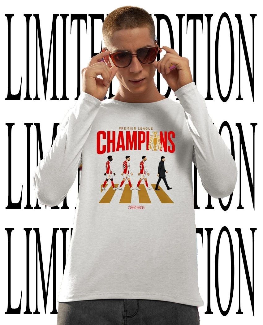 Arsenal Abbey Road Premier League Champions 2025-2026 shirt