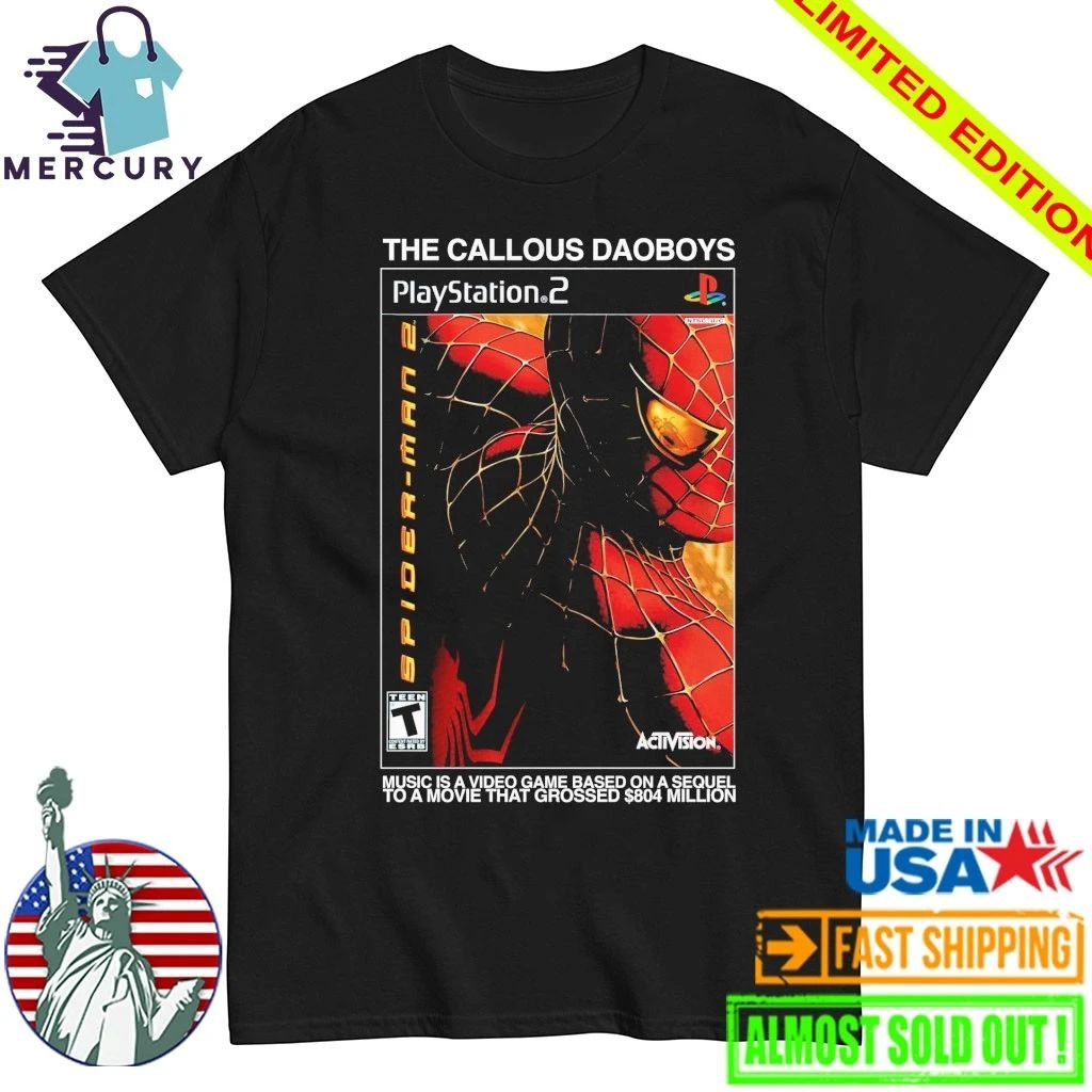 The Callous Daoboys Play Station 2 Shirt