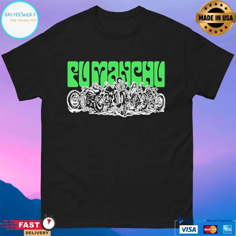 Fu Manchu Biker T-shirts