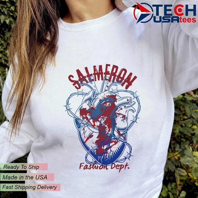 Salmeron fashion dept. heart shirt