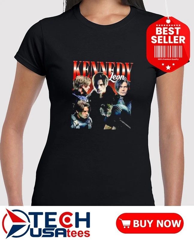 Leon Kennedy graphic shirt