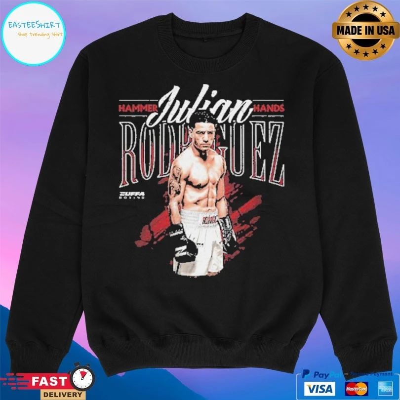Julian Rodriguez Zuffa Boxing Fighter Name T-shirts