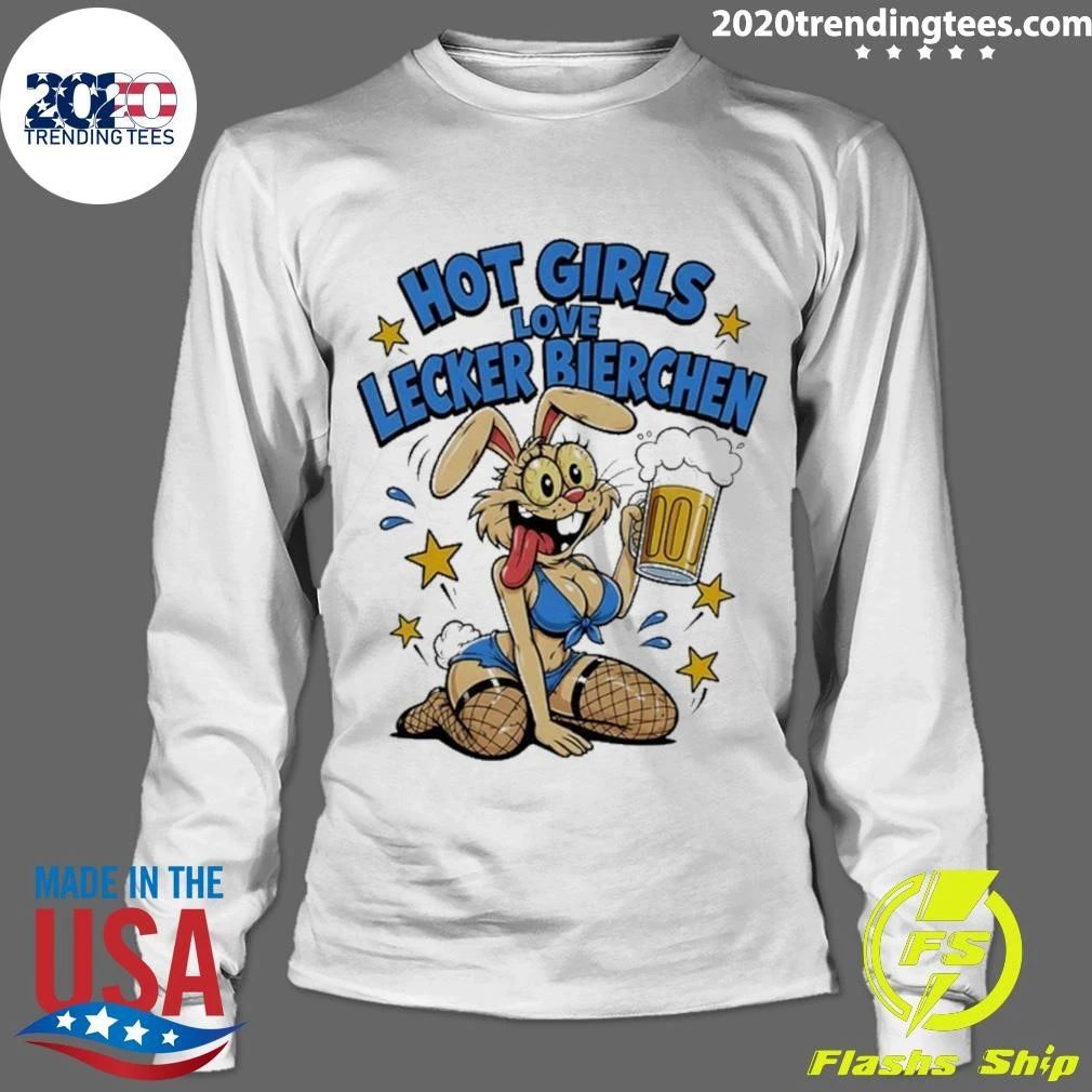 Girls Love Lecker Bierchen Beer Bunny Shirt