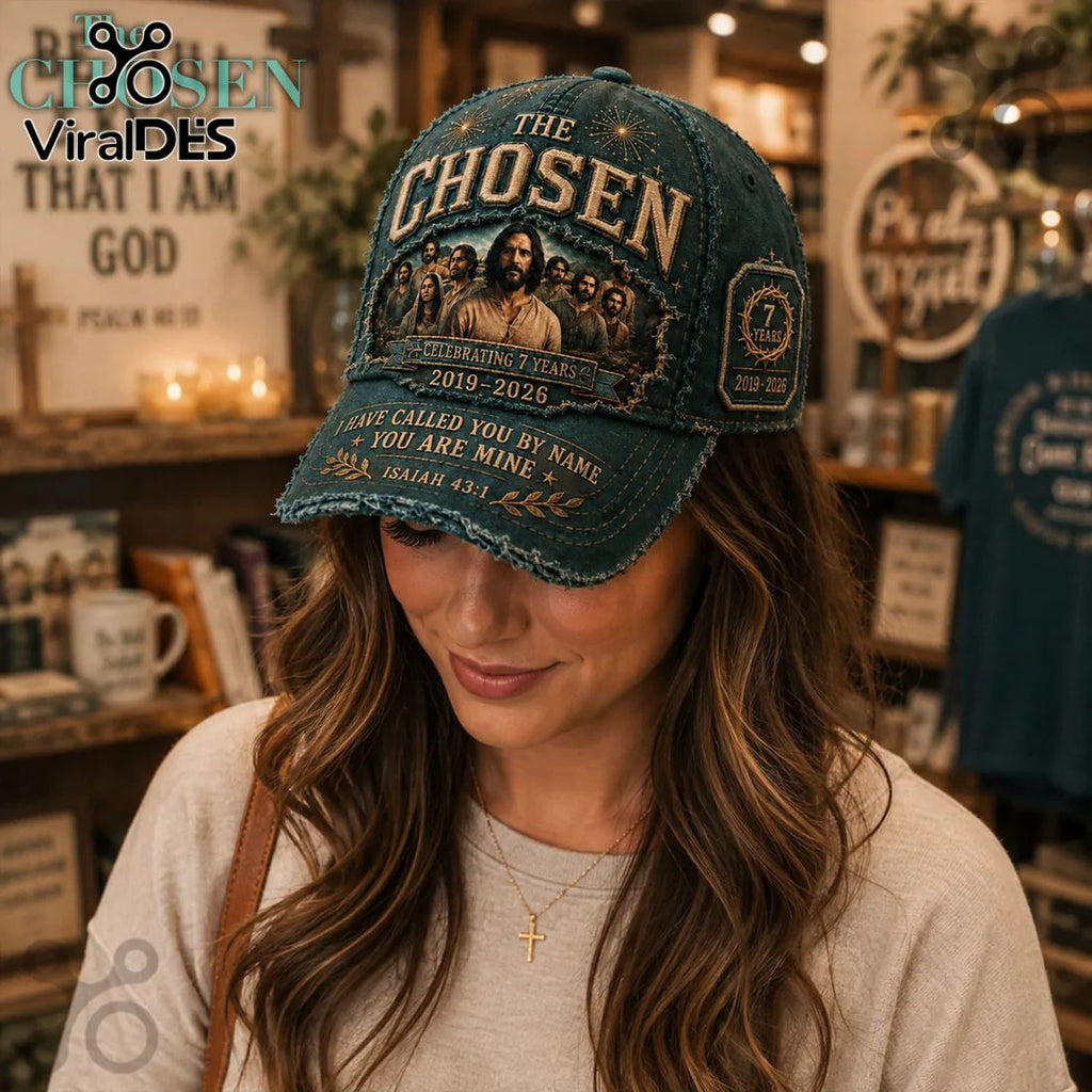 The Chosen 7th Anniversary Premium Denim Cap