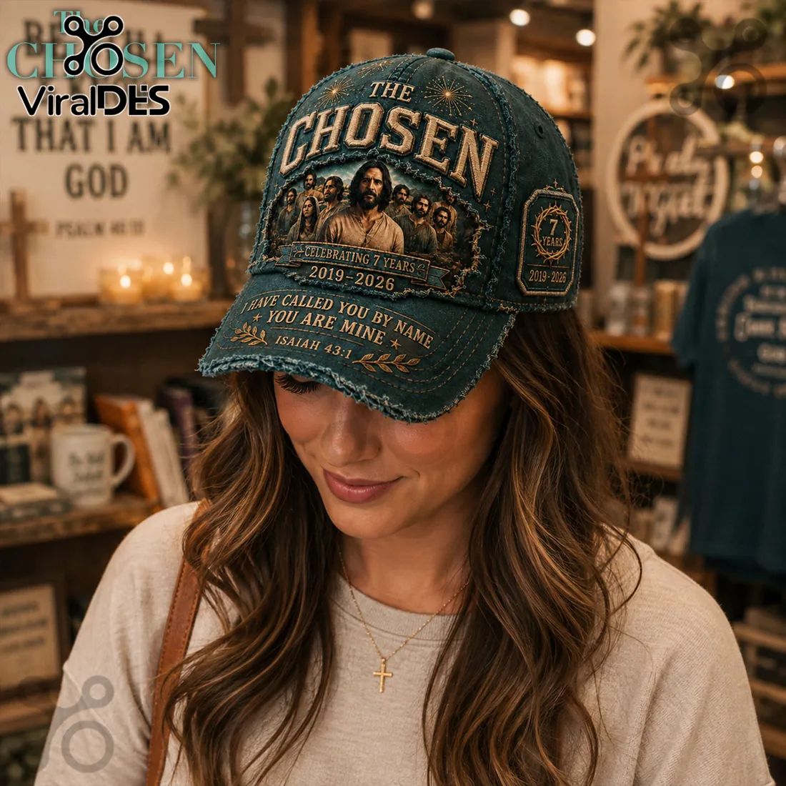 The Chosen 7th Anniversary Premium Denim Cap