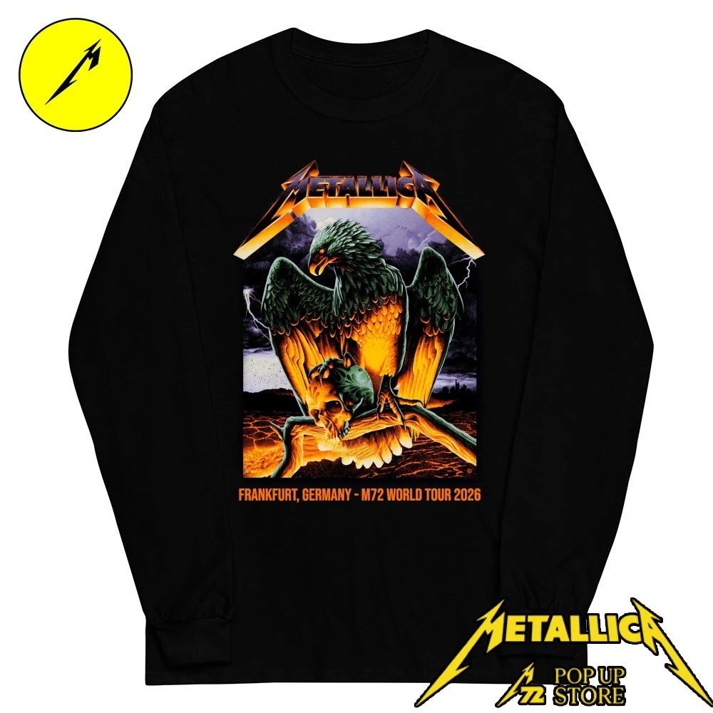Metallica May 24, 2026 Frankfurt, Germany At Deutsche Bank Park Pop-Up limited edition Shirt