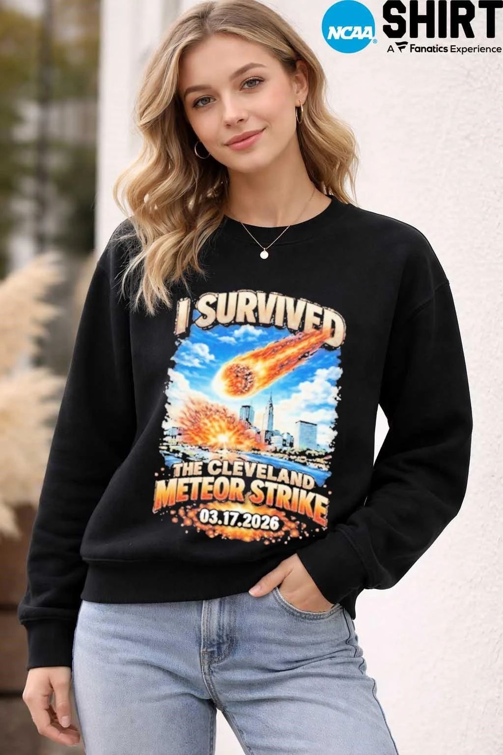 I Survived The Cleveland Meteor Strike 03 17 2026 T-shirt