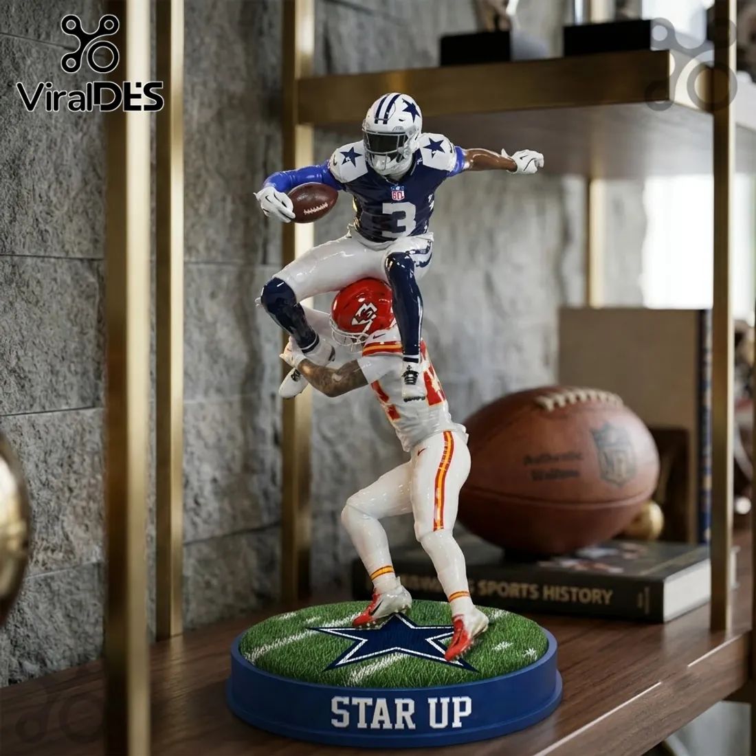 Dallas Cowboys 3D Sculpted Player Action Figure