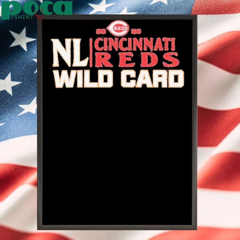 Cincinnati Reds 2025 Mlb Playoffs National League Wild Card Shirt