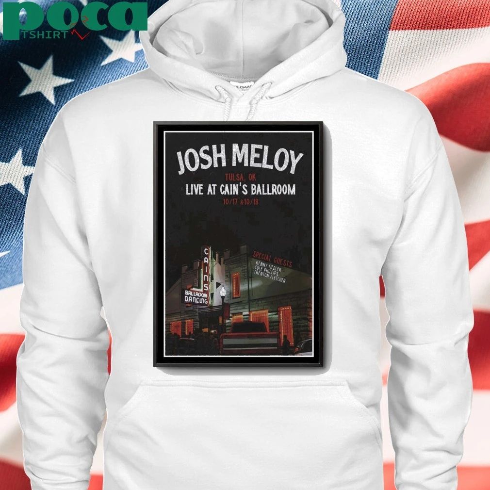 Josh Meloy Tulsa, Oklahoma Oct 17-18 2025 Poster shirt