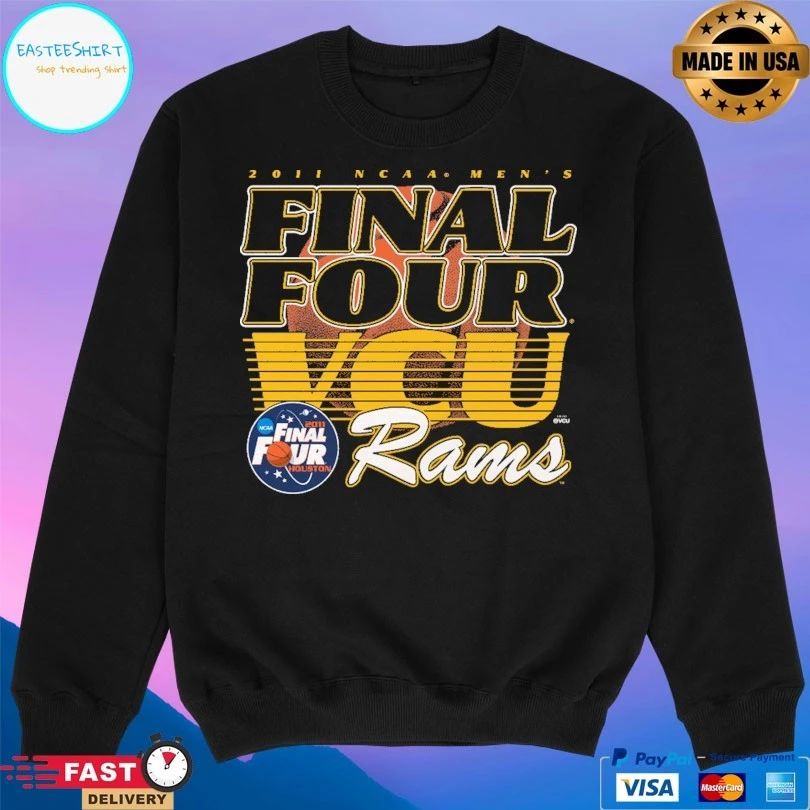 Final Four VCU Rams 2011 ncaa men’s Vintage Basketball T-shirts