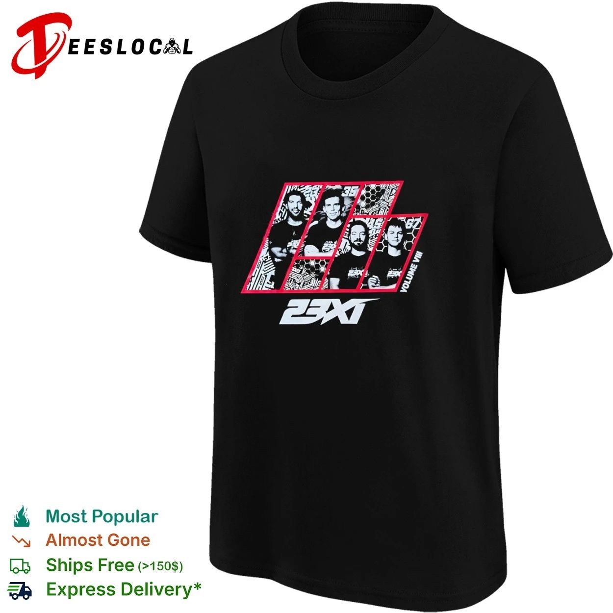 23XI Racing Volume VII NASCAR Bubba Wallace T-shirt