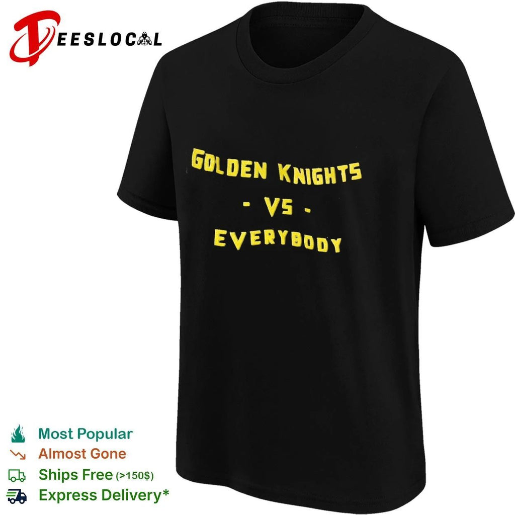Golden Knights vs Everybody NHL Hockey T-shirt