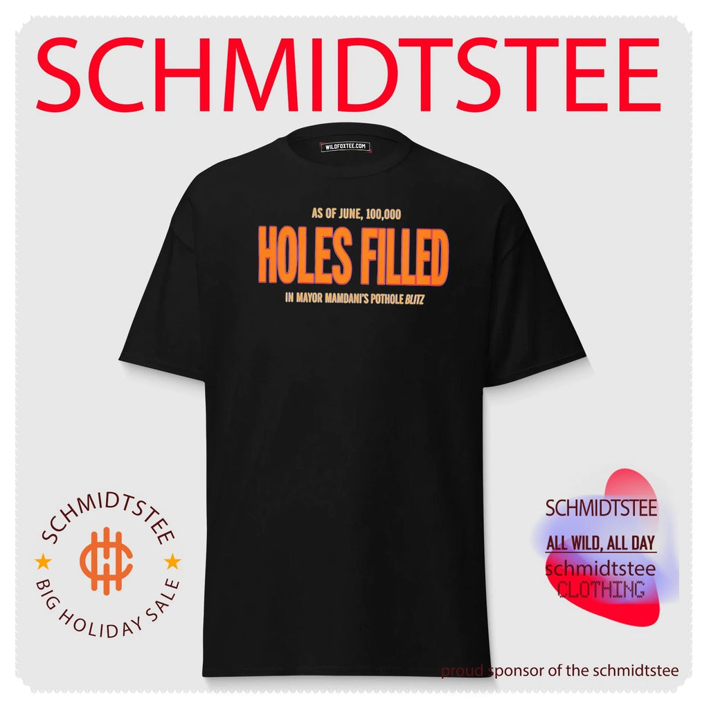 Mayor Mamdani 100000 Holes Filled Pothole Blitz Shirt