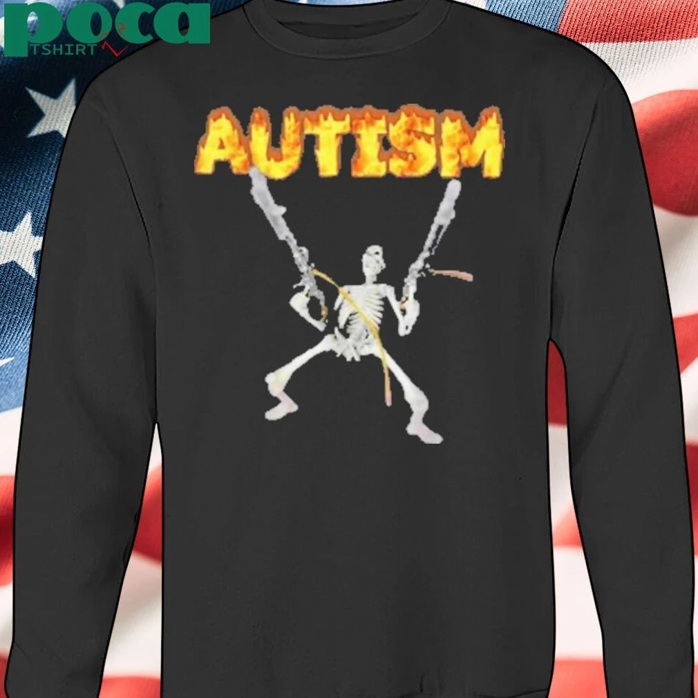 Autism Skeleton Meme Shirt