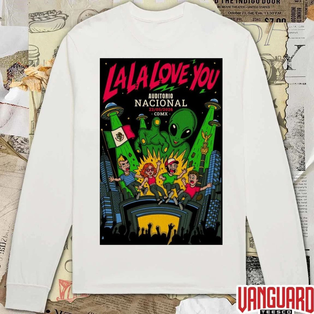 LA LA LOVE YOU Auditorio Nacional in Ciudad de México May 22 2026 Poster t-shirt