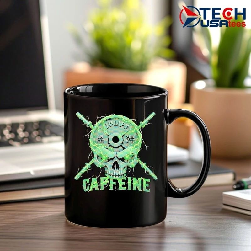 Caffeine skull shirt