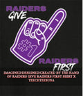 Raiders give Raiders first shirt