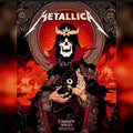 Metallica numbered poster Cardiff Wales pop up 28th June 2026