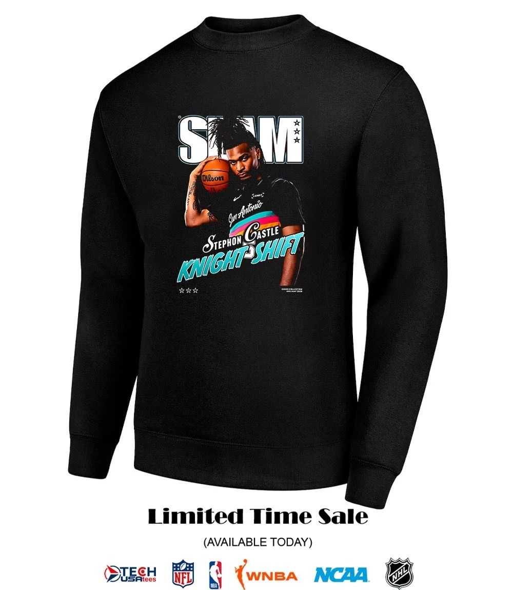 SLAM San Antonio Spurs Stephon Castle Knight Shift shirt by slamgoods