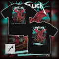 Metallica M72 World Tour Wales 2026 Cardiff Double Sided Red Dragon T-Shirt