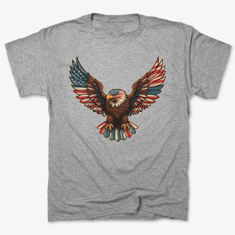 Patriotic Soaring Eagle