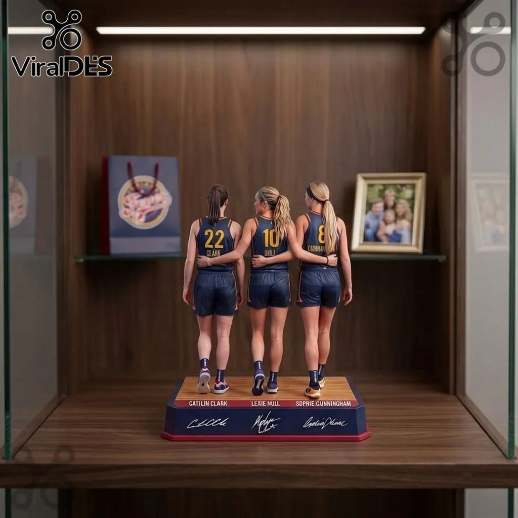 Indiana Fever Caitlin Clark Lexie Hull Acrylic Plaque
