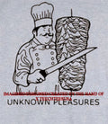 Unknown pleasures kebab joy division parody shirt