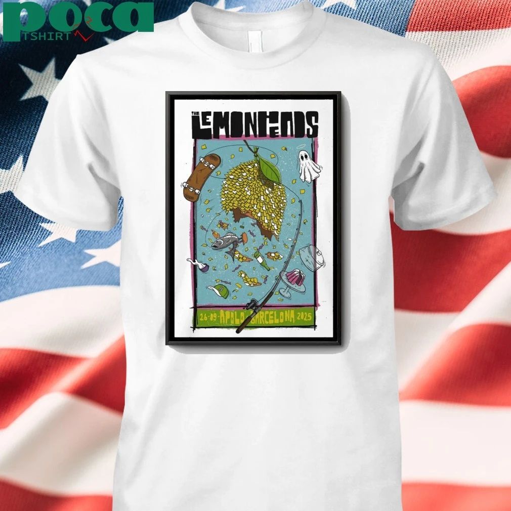 The Lemonheads Sept 26 2025 Apolo Barcelona Poster shirt