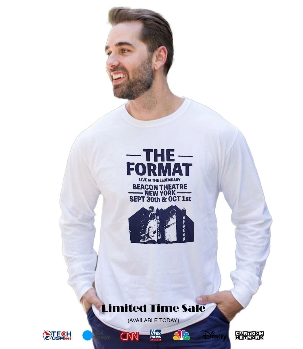The Format live at the Legendary Beacon Theatre New York shirt