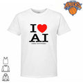 I Love AI Asian Individuals Funny Meme Heart Shirt