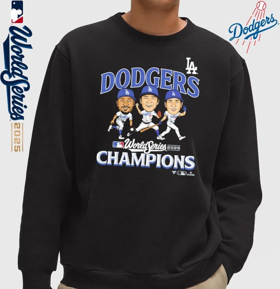 Los Angeles Dodgers 2025 World Series Champions Appeal Play T-Shirt