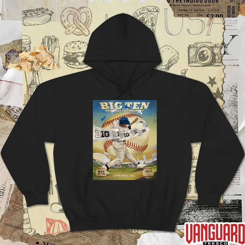 2026 Big Ten Baseball Tournament May 19 – 24 Omaha NE Poster t-shirt