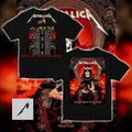 Metallica M72 World Tour Cardiff Wales 2026 Venue Two Sided Band Tee