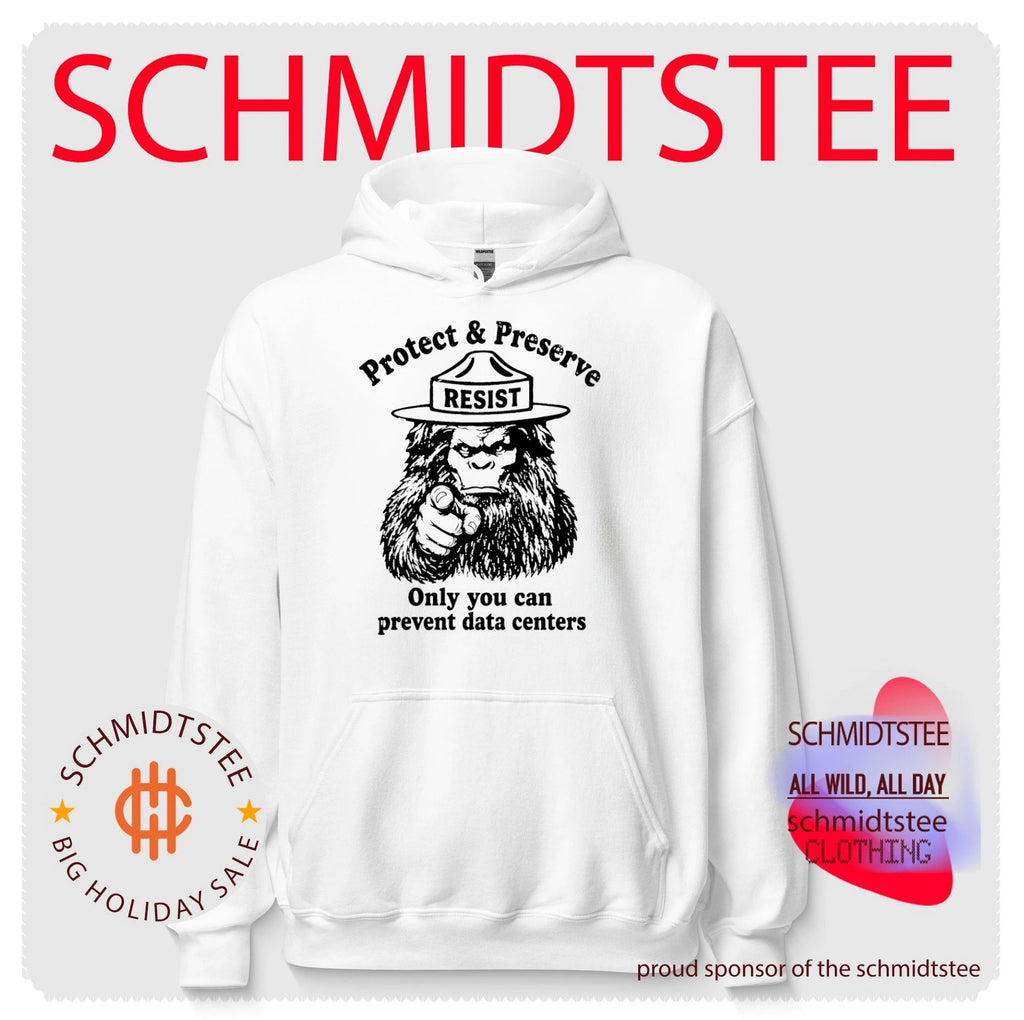 Resist Squatchy protect and preserve only you can prevent data centers shirt