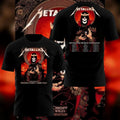 Metallica M72 World Tour 2026 T-Shirt – Sunday June 28 Cardiff Pop-Up Store – Principality Stadium Wales Tour Dates Poster Art by Peter Diamond Unisex Tee