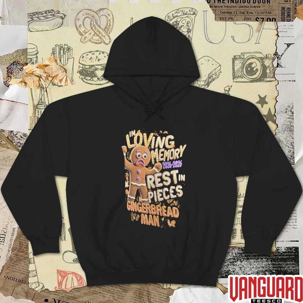 Sami Zayn Gingerbread In Loving Memory 2026-2026 Rest In Pieces Gingerbread Man t-shirt