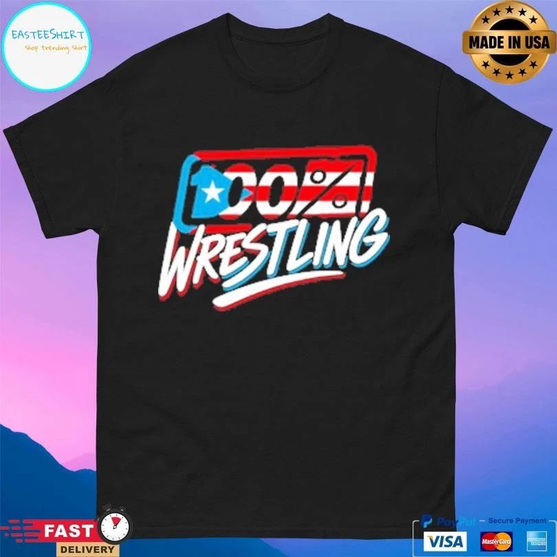 100% Wrestling Pr Edition T-shirts