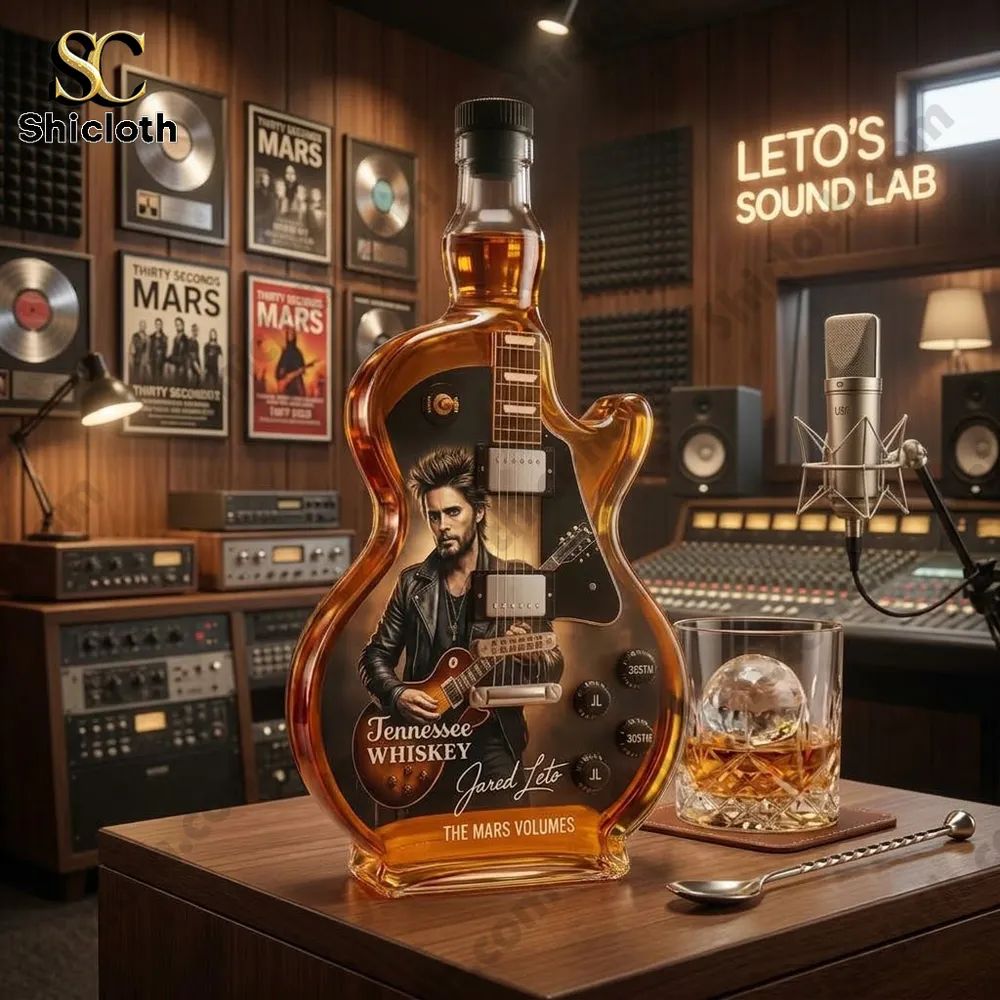 Jared Leto Thirty Seconds to Mars Guitar Bottle