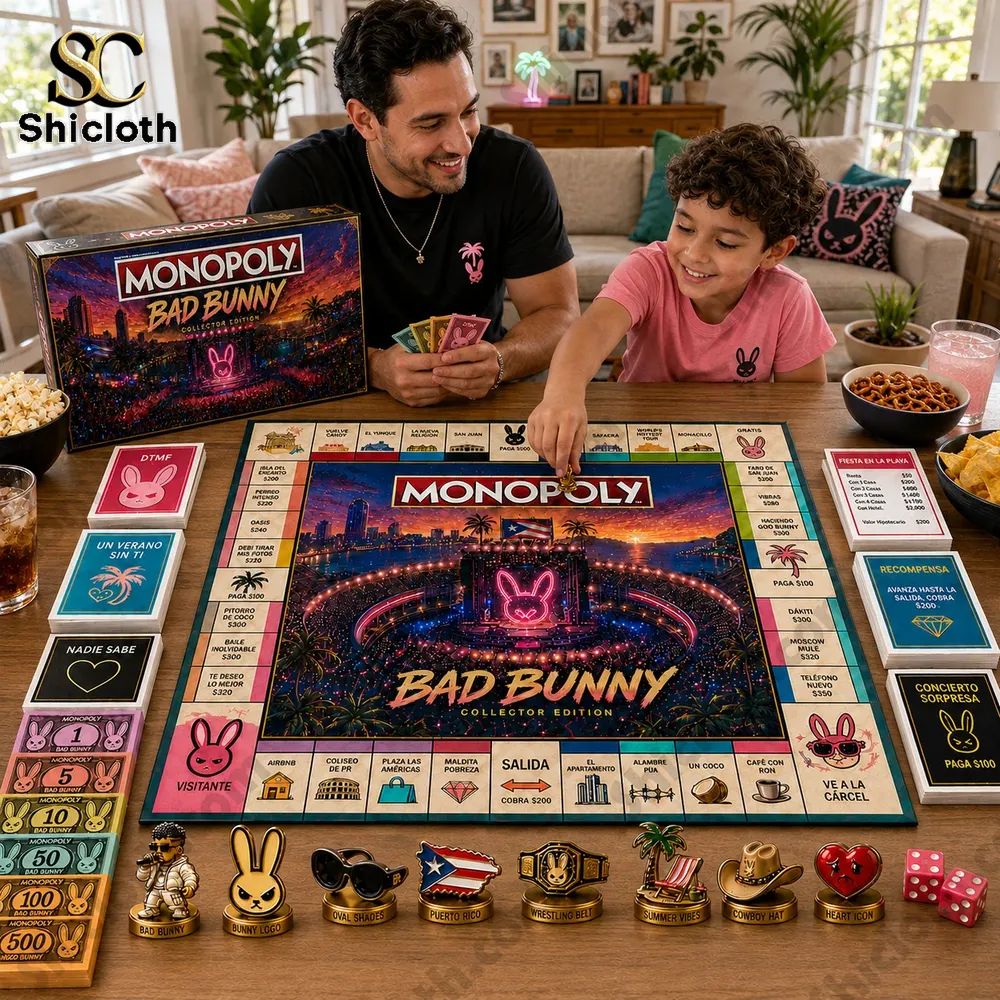 Bad Bunny Un Verano Sin Ti Collector Edition Monopoly Board Game